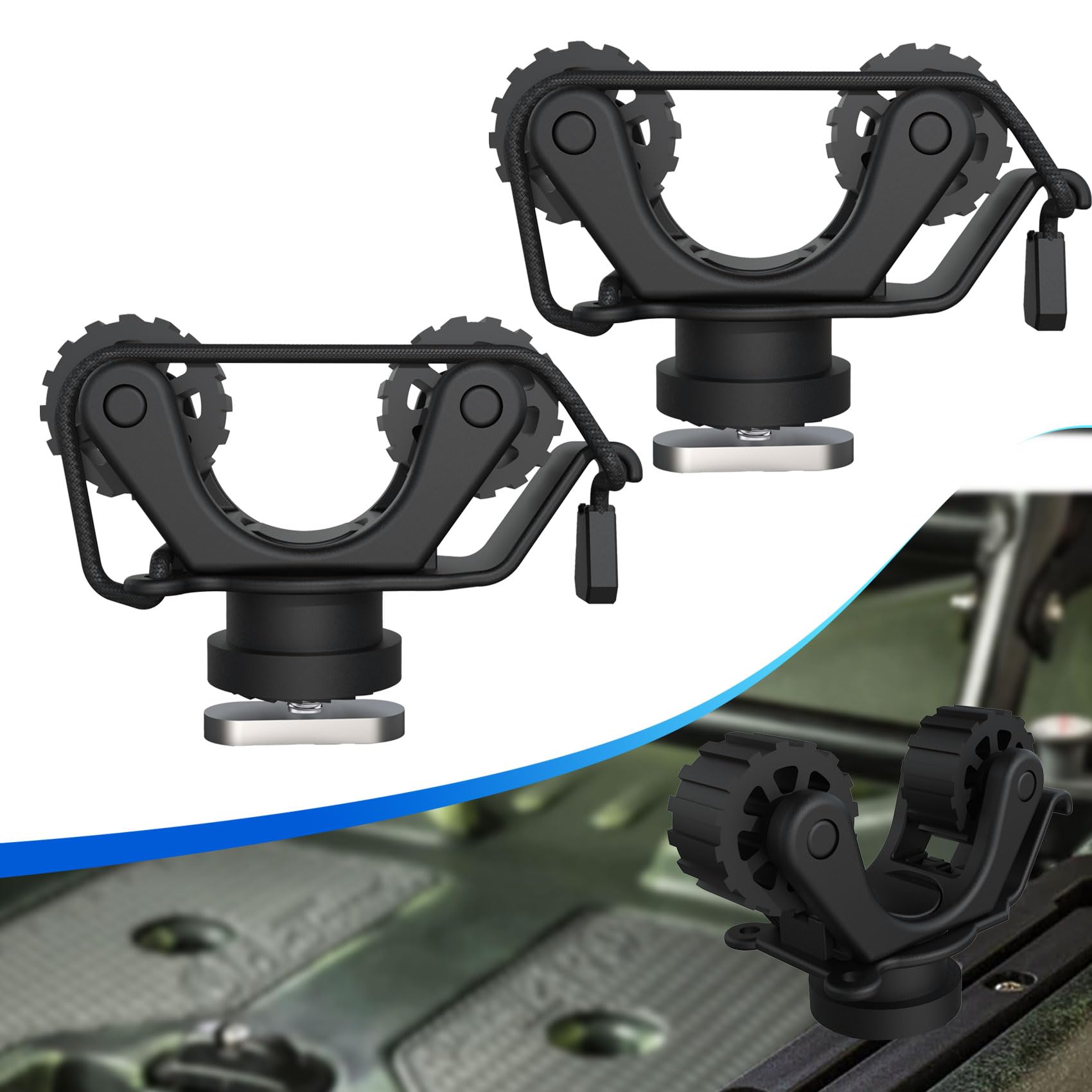 카약 레일 패들 홀더 카약 트랙 마운트 액세서리 표준  - Fish Finder Mount 리뷰 및 가격